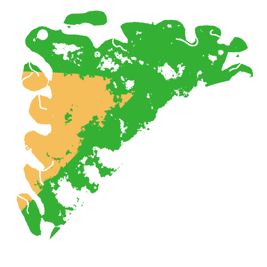 Biome Rust Map: Procedural Map, Size: 4500, Seed: 2901742