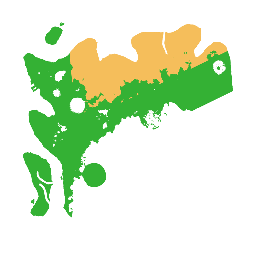 Biome Rust Map: Procedural Map, Size: 3000, Seed: 65229781