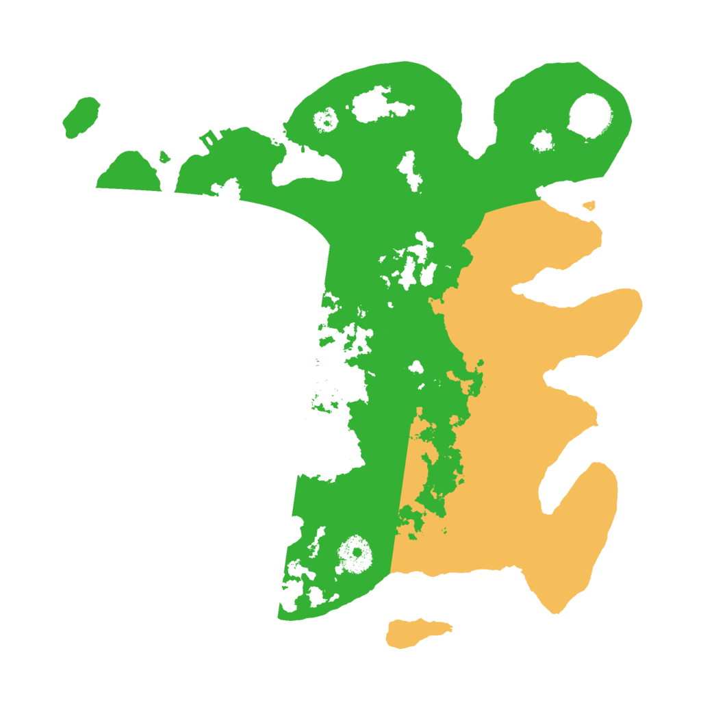 Biome Rust Map: Procedural Map, Size: 3000, Seed: 29582