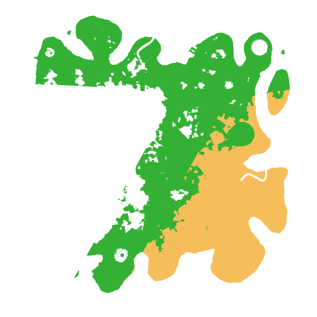 Biome Rust Map: Procedural Map, Size: 3500, Seed: 719384804