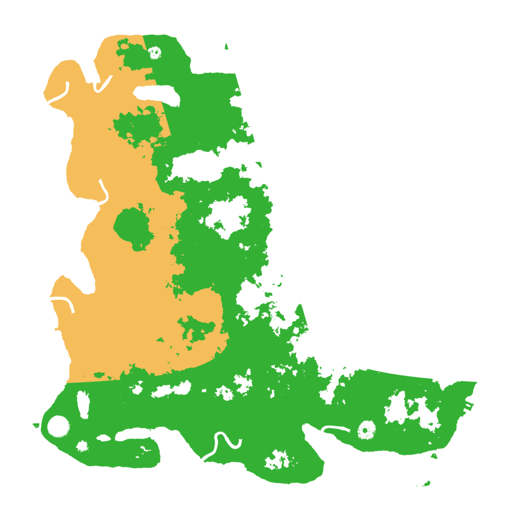 Biome Rust Map: Procedural Map, Size: 4250, Seed: 2078150640