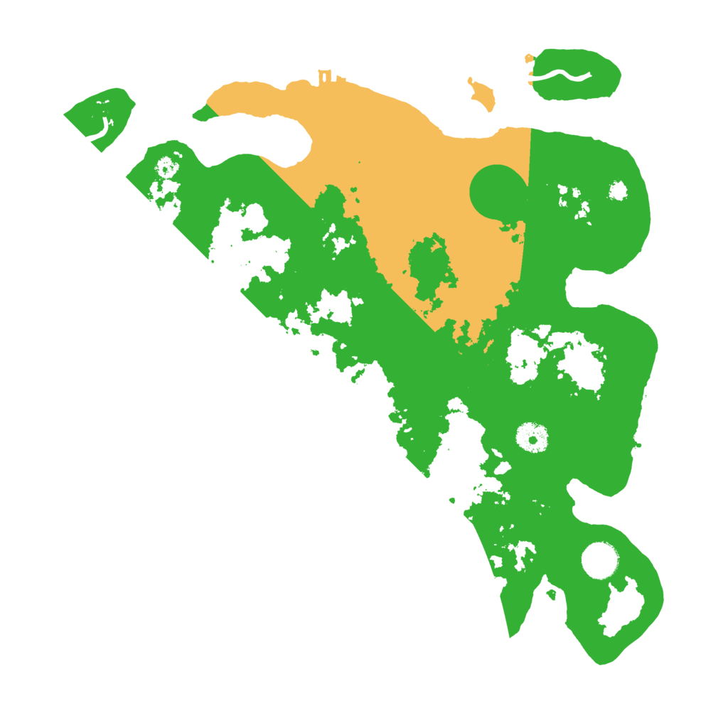 Biome Rust Map: Procedural Map, Size: 3500, Seed: 1326346218