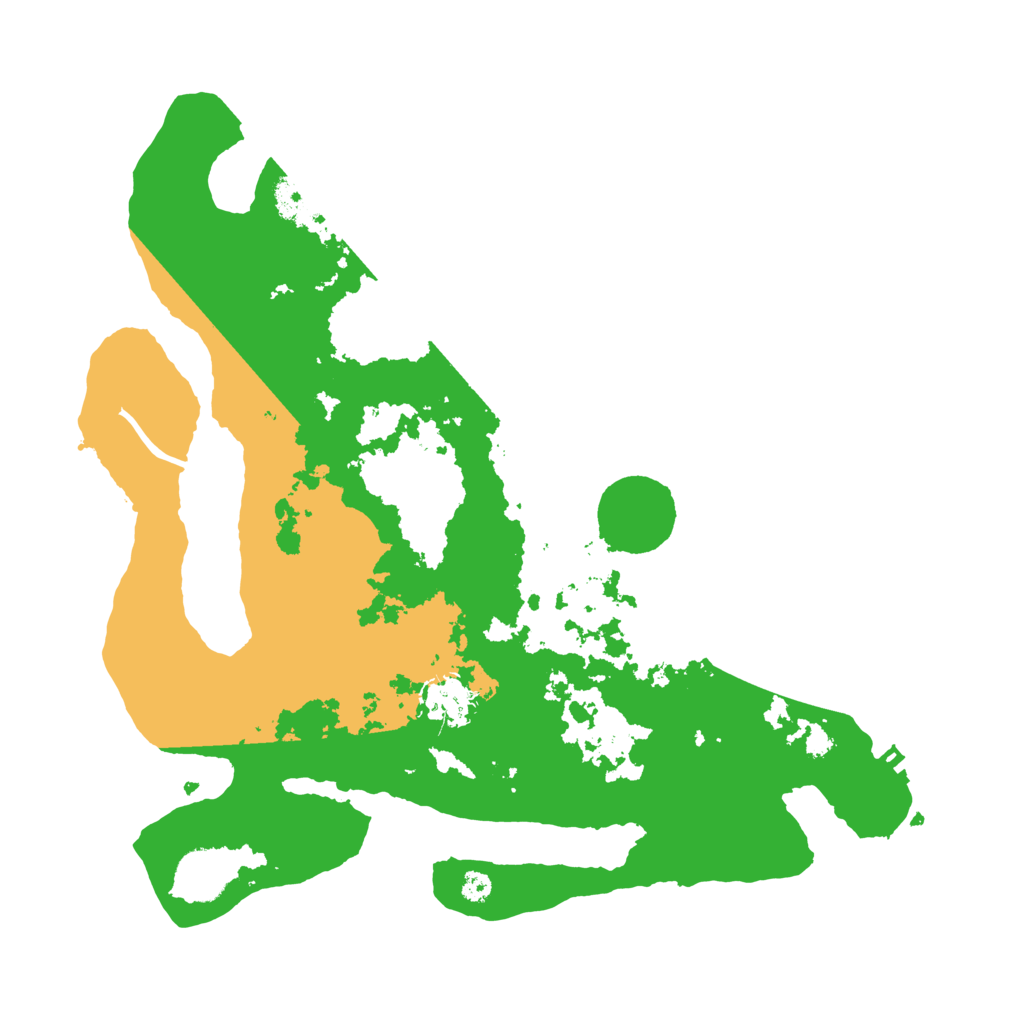 Biome Rust Map: Procedural Map, Size: 3500, Seed: 1518374711