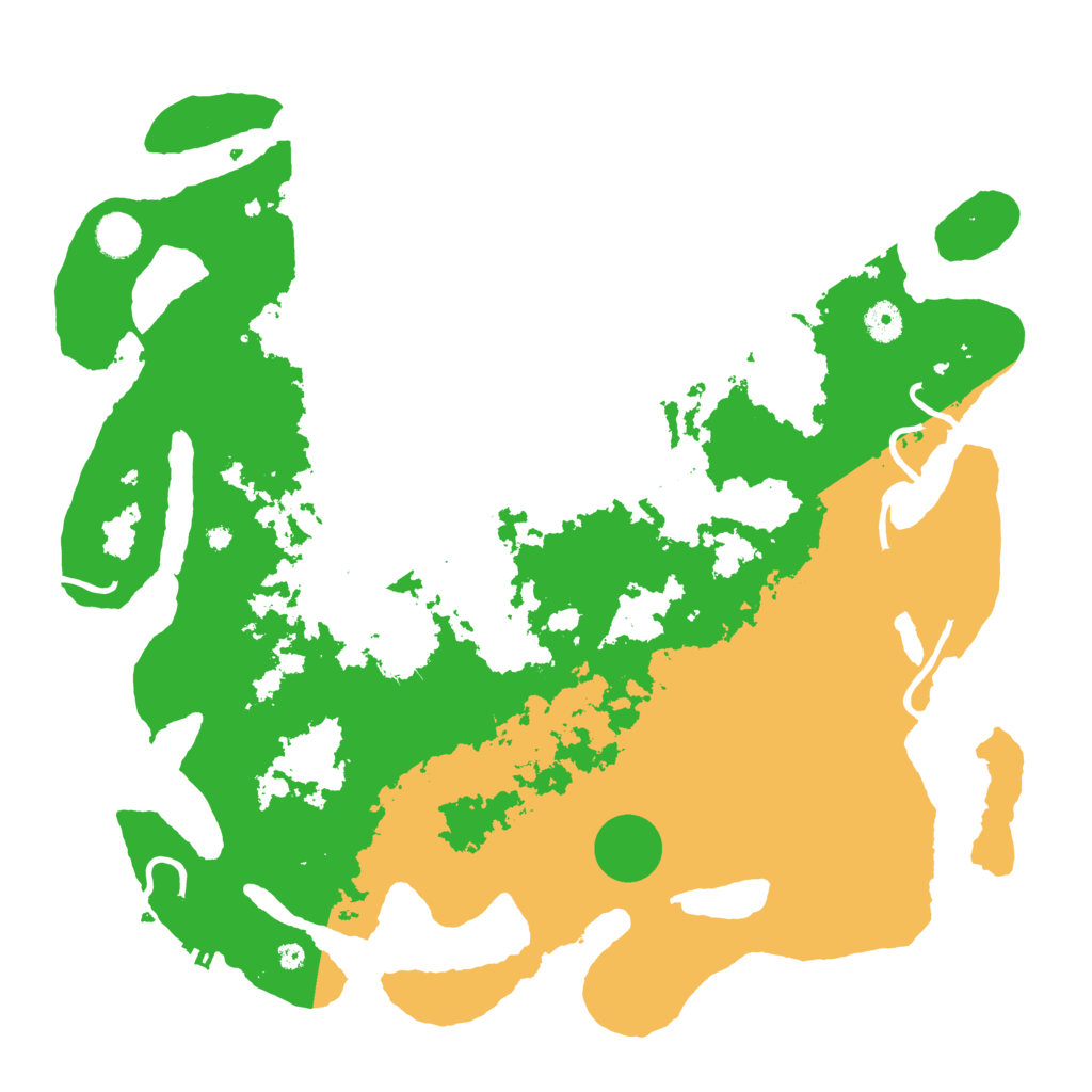 Biome Rust Map: Procedural Map, Size: 4250, Seed: 617028000