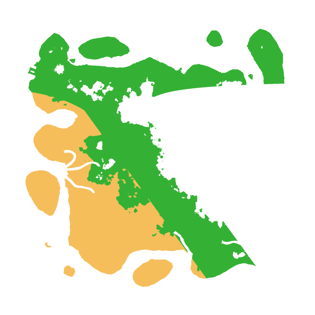 Biome Rust Map: Procedural Map, Size: 3000, Seed: 74617