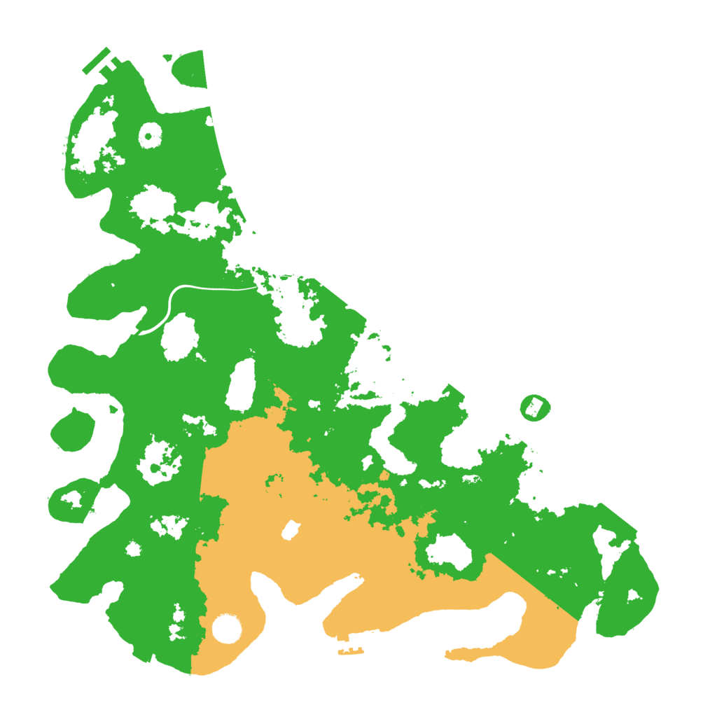 Biome Rust Map: Procedural Map, Size: 4250, Seed: 709286368
