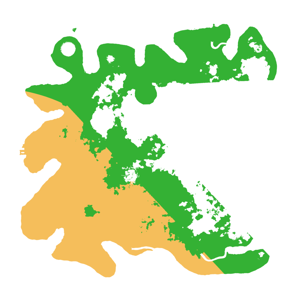 Biome Rust Map: Procedural Map, Size: 3700, Seed: 1620249712