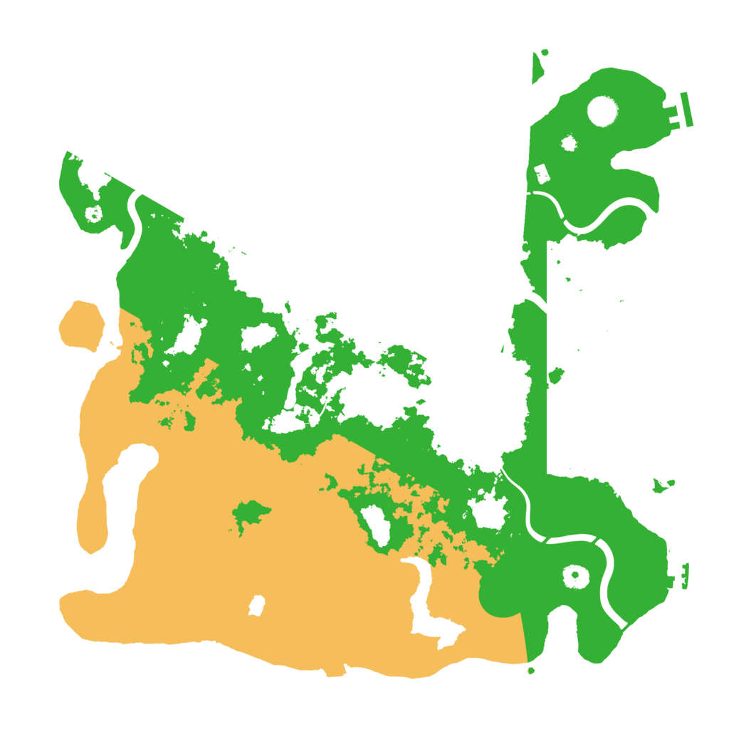 Biome Rust Map: Procedural Map, Size: 4250, Seed: 826146204