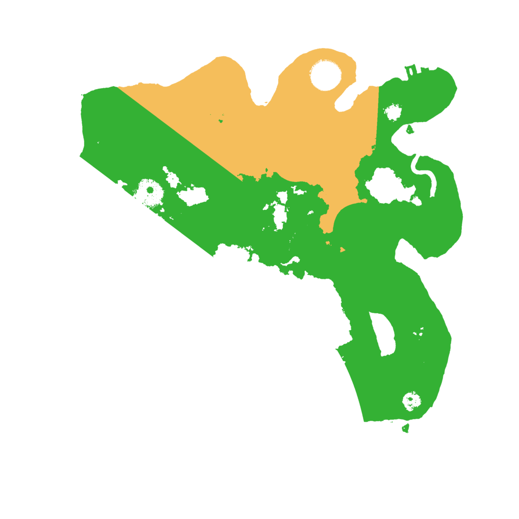 Biome Rust Map: Procedural Map, Size: 3000, Seed: 23928