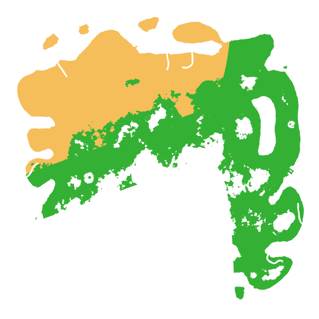 Biome Rust Map: Procedural Map, Size: 4500, Seed: 1450945559