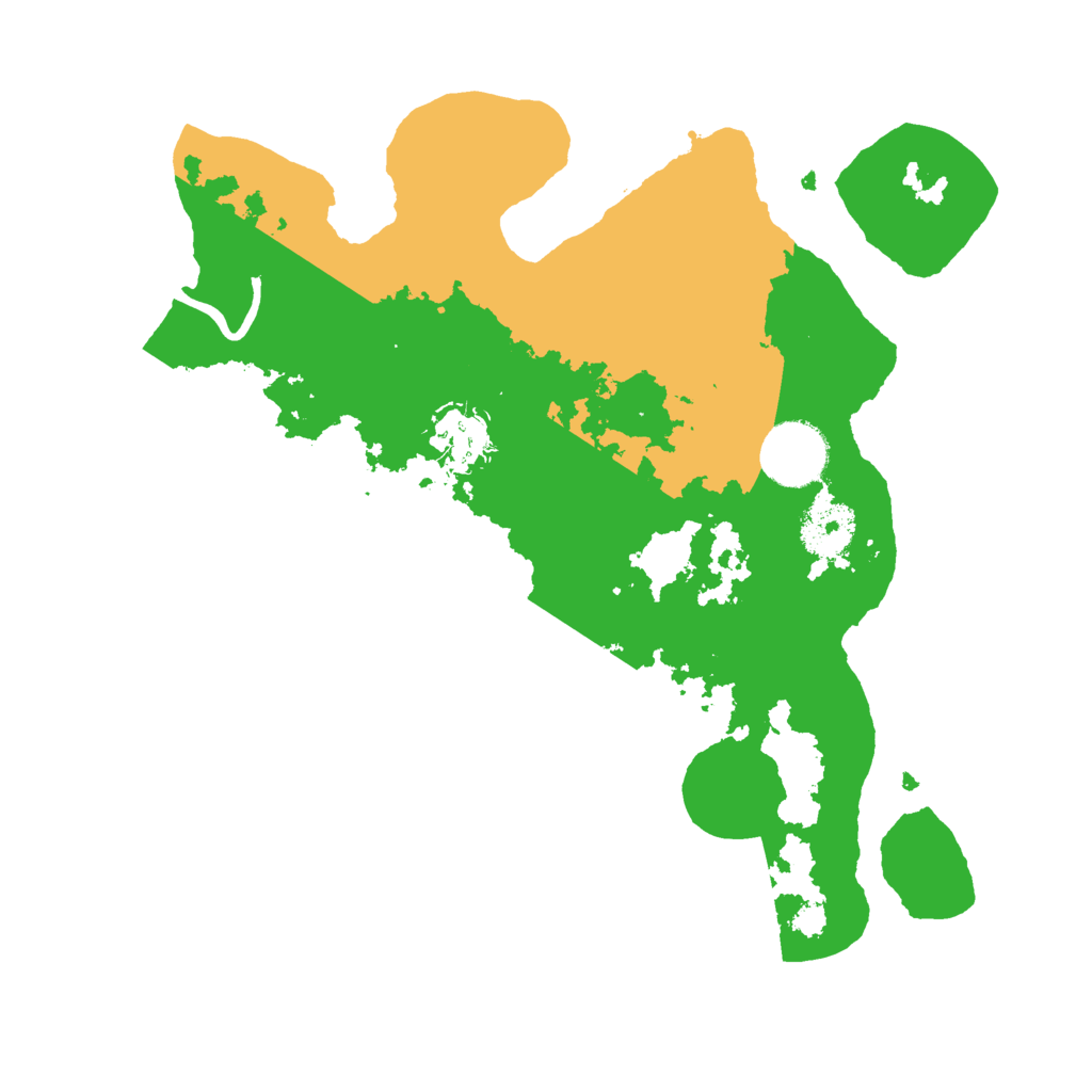 Biome Rust Map: Procedural Map, Size: 3000, Seed: 59617