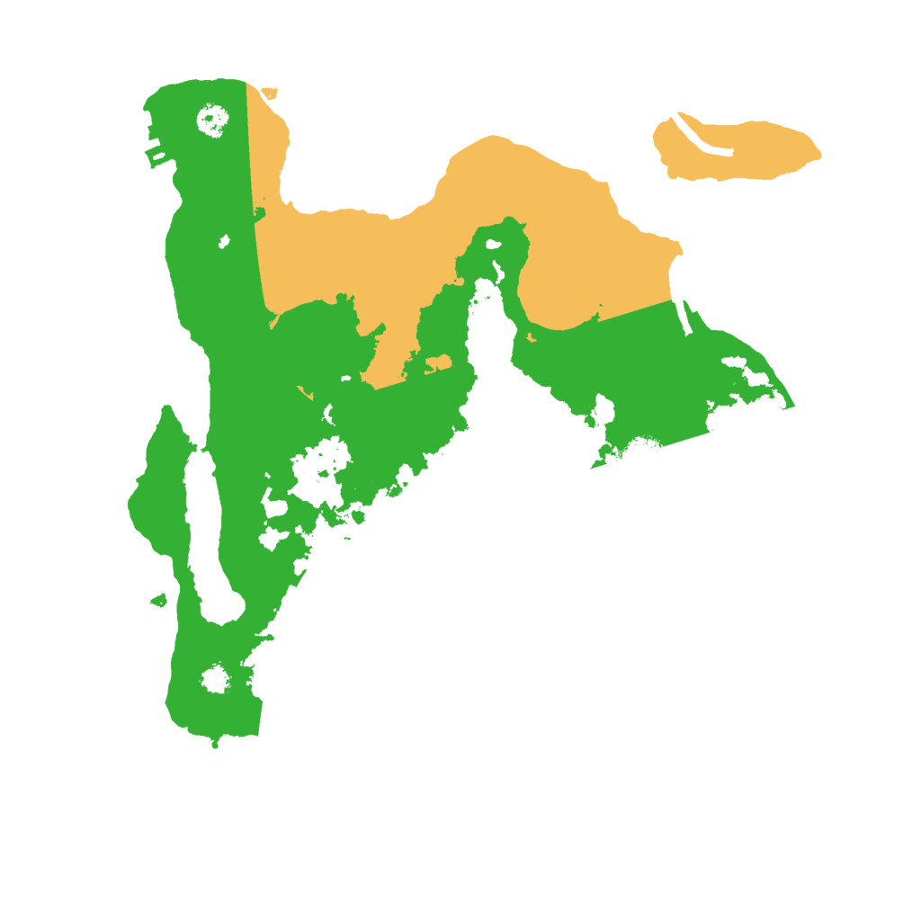 Biome Rust Map: Procedural Map, Size: 3000, Seed: 658690939