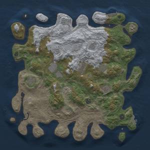 Thumbnail Rust Map: Procedural Map, Size: 4250, Seed: 1675, 19 Monuments
