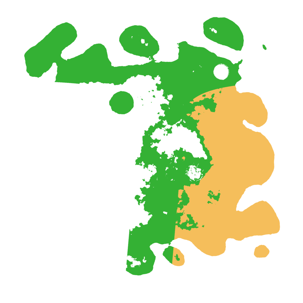 Biome Rust Map: Barren, Size: 3500, Seed: 803125743