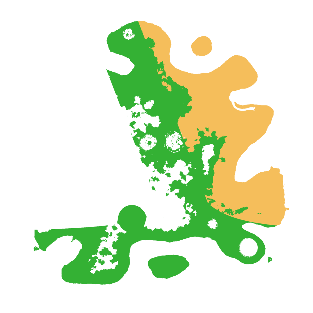 Biome Rust Map: Procedural Map, Size: 3000, Seed: 775742380