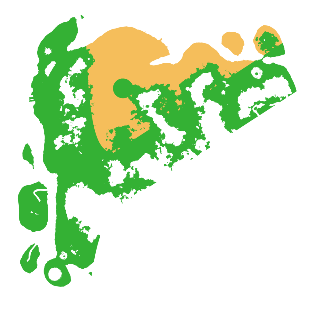 Biome Rust Map: Procedural Map, Size: 4300, Seed: 1711