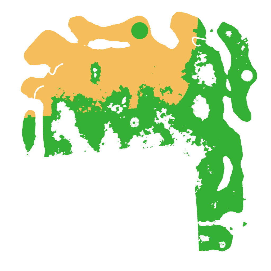 Biome Rust Map: Procedural Map, Size: 4250, Seed: 109665445