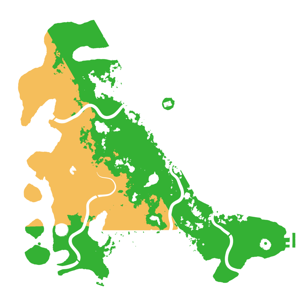 Biome Rust Map: Procedural Map, Size: 4200, Seed: 123