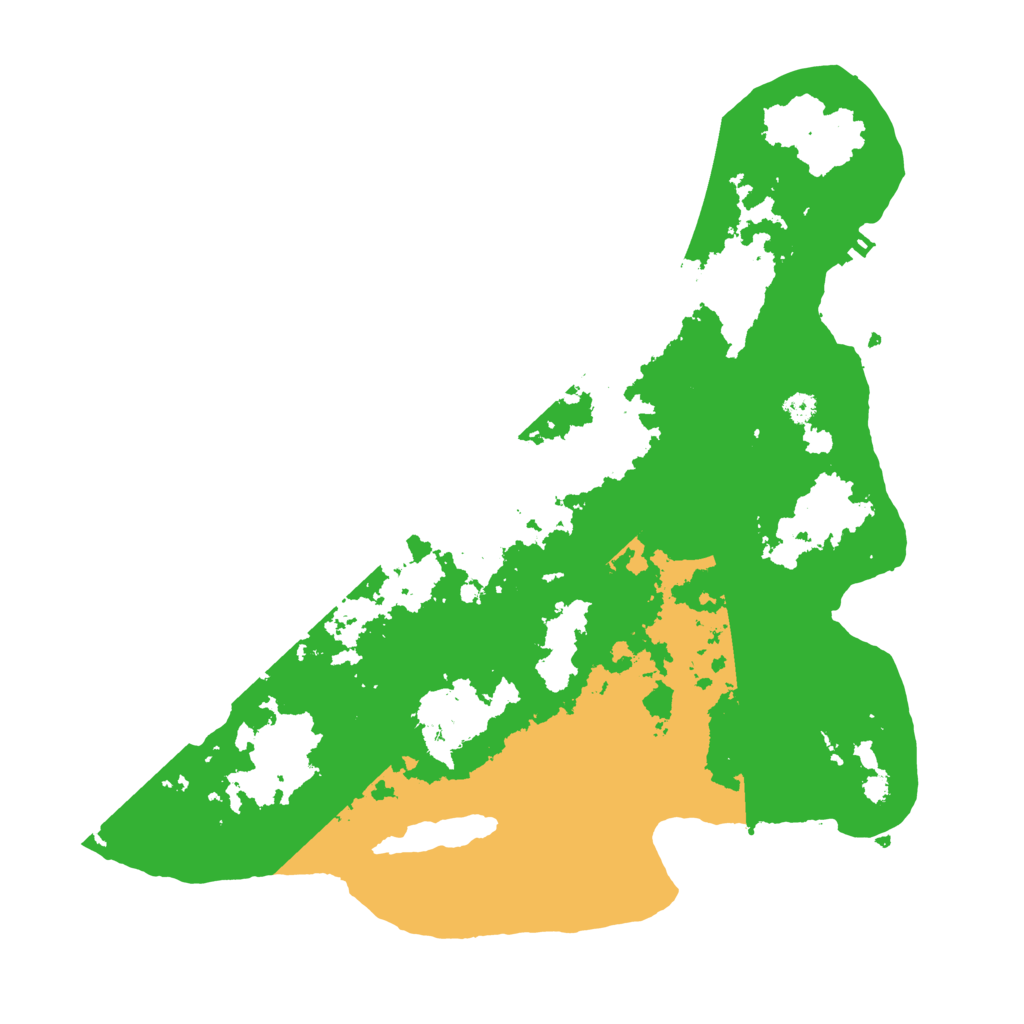 Biome Rust Map: Procedural Map, Size: 3500, Seed: 45778963