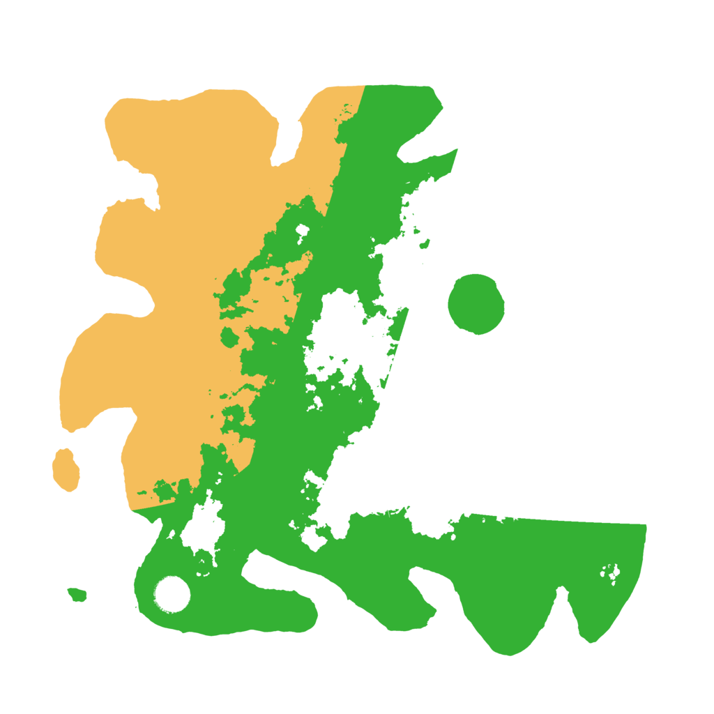 Biome Rust Map: Barren, Size: 3500, Seed: 409208471