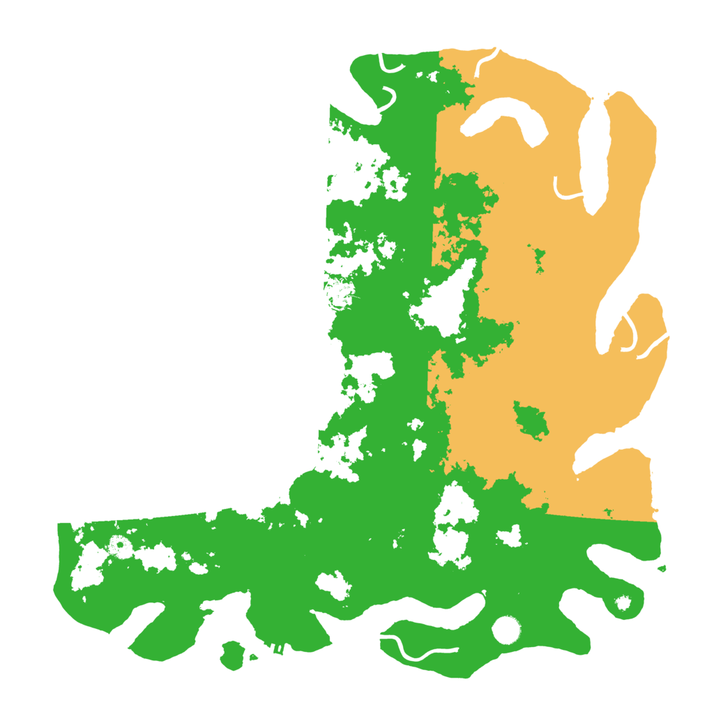 Biome Rust Map: Procedural Map, Size: 4500, Seed: 815743088