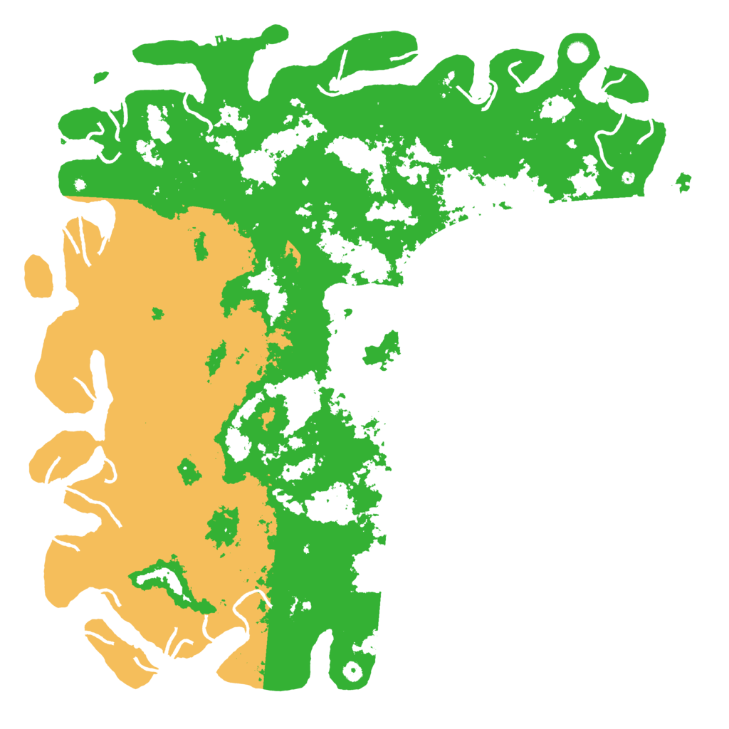 Biome Rust Map: Procedural Map, Size: 6000, Seed: 435534536