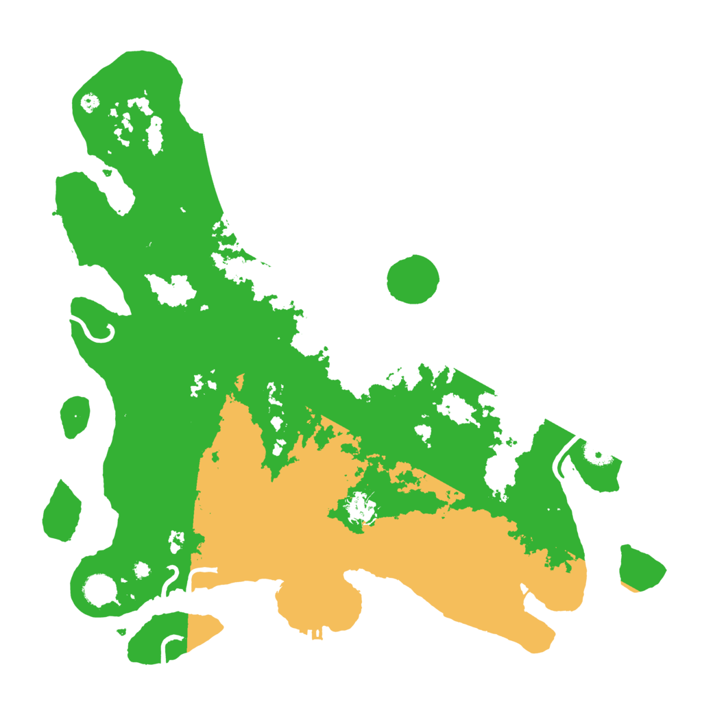 Biome Rust Map: Procedural Map, Size: 4000, Seed: 1226622219