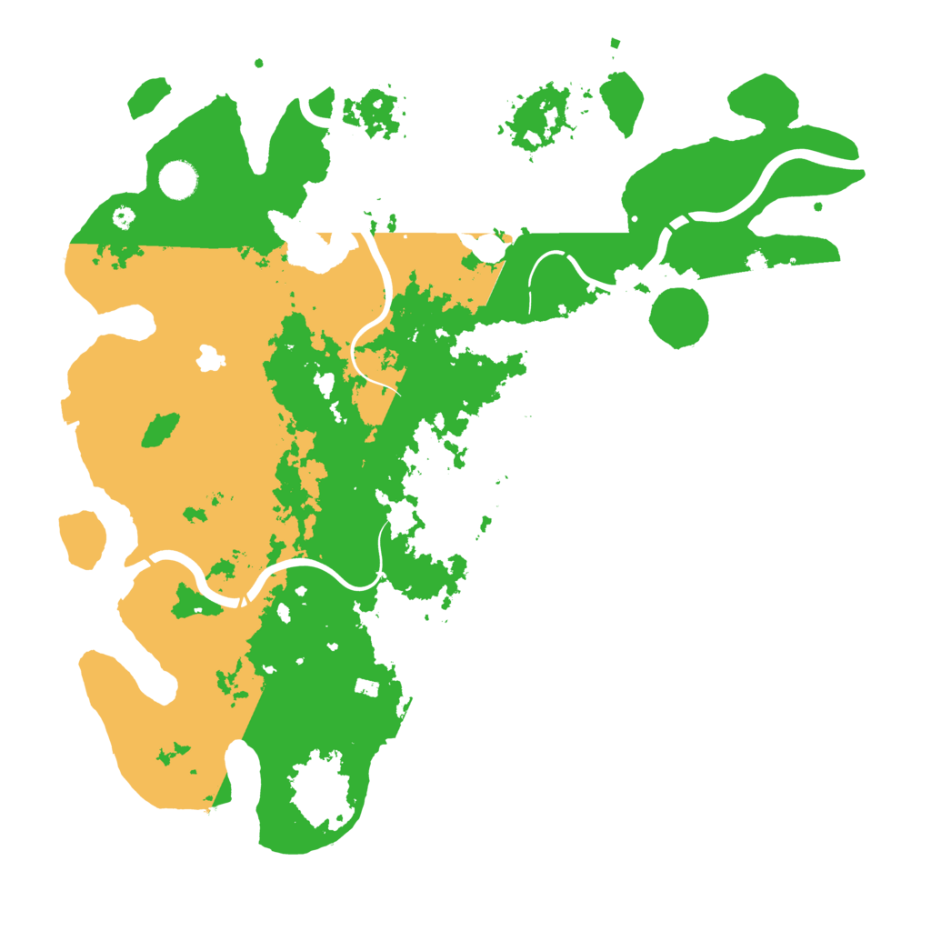 Biome Rust Map: Procedural Map, Size: 4250, Seed: 62201