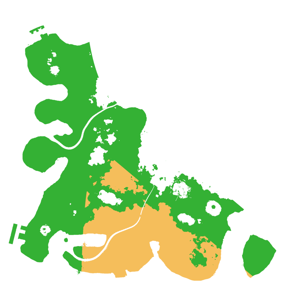 Biome Rust Map: Procedural Map, Size: 3000, Seed: 177054298