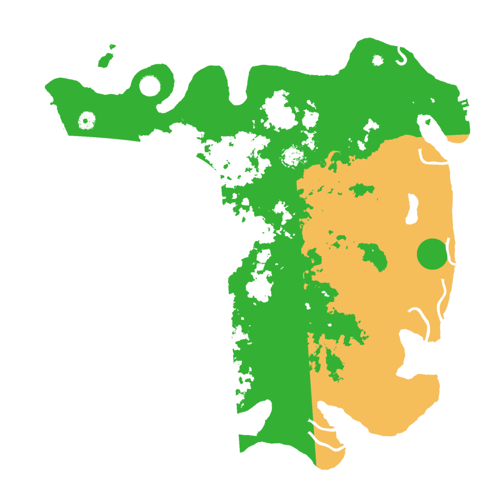 Biome Rust Map: Procedural Map, Size: 4250, Seed: 538259242