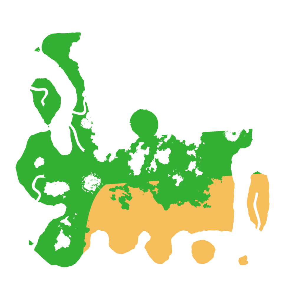 Biome Rust Map: Procedural Map, Size: 3000, Seed: 24028