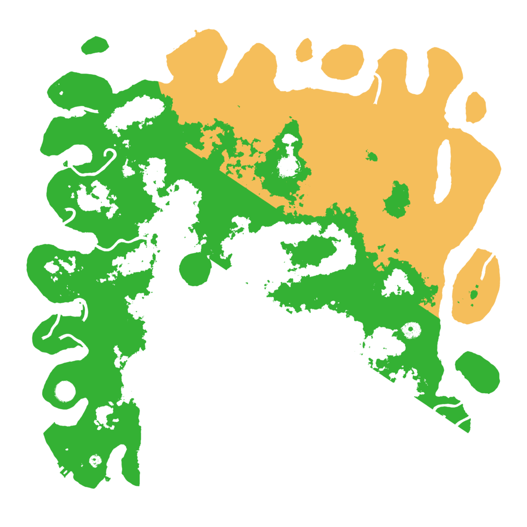 Biome Rust Map: Procedural Map, Size: 4500, Seed: 2536987