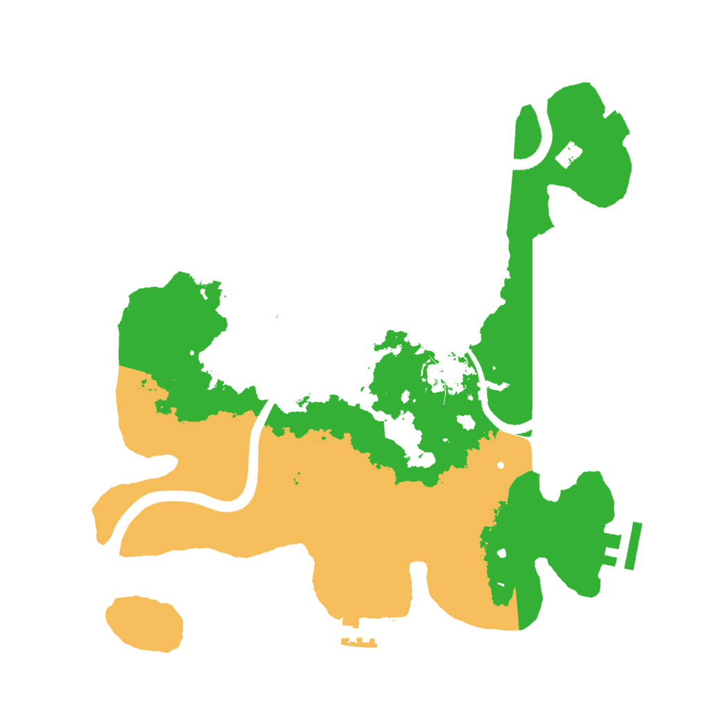 Biome Rust Map: Procedural Map, Size: 3000, Seed: 1932152479