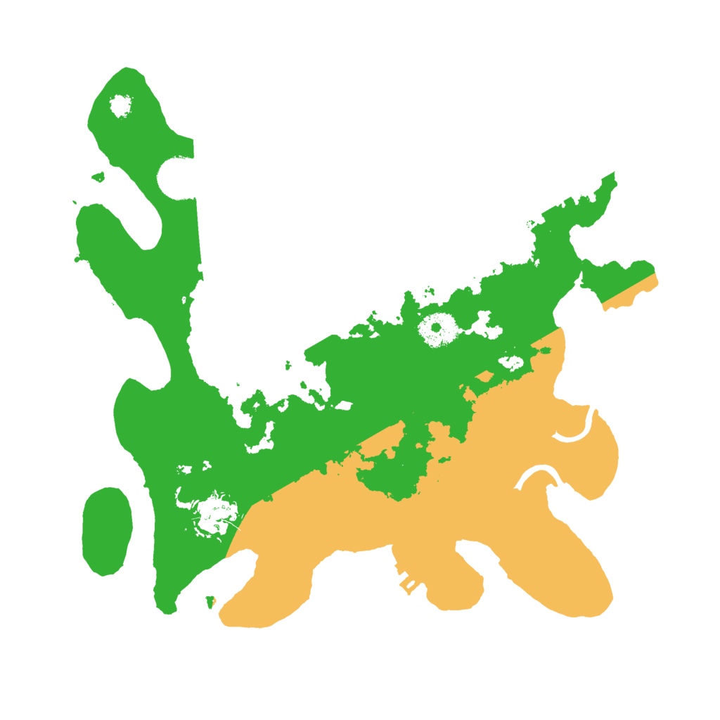 Biome Rust Map: Procedural Map, Size: 3000, Seed: 8717413