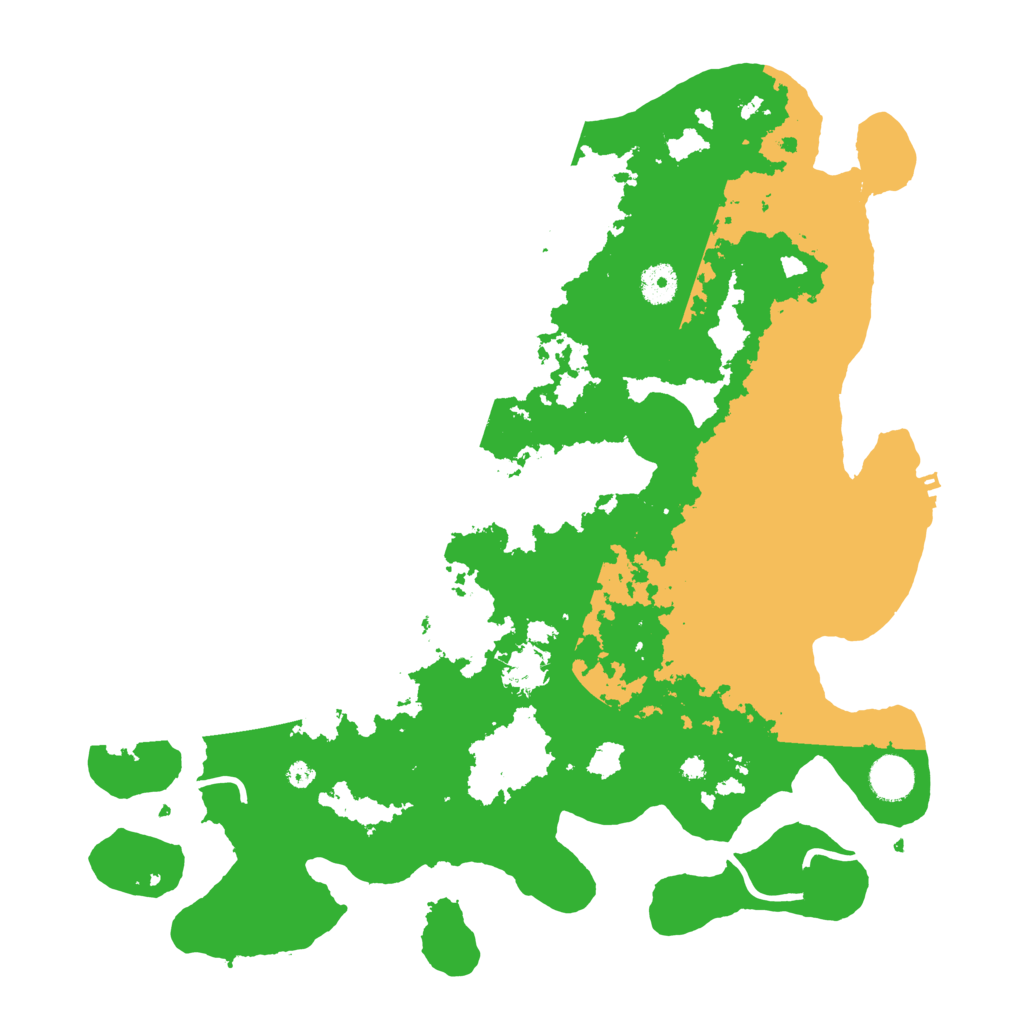 Biome Rust Map: Procedural Map, Size: 4000, Seed: 1754455440