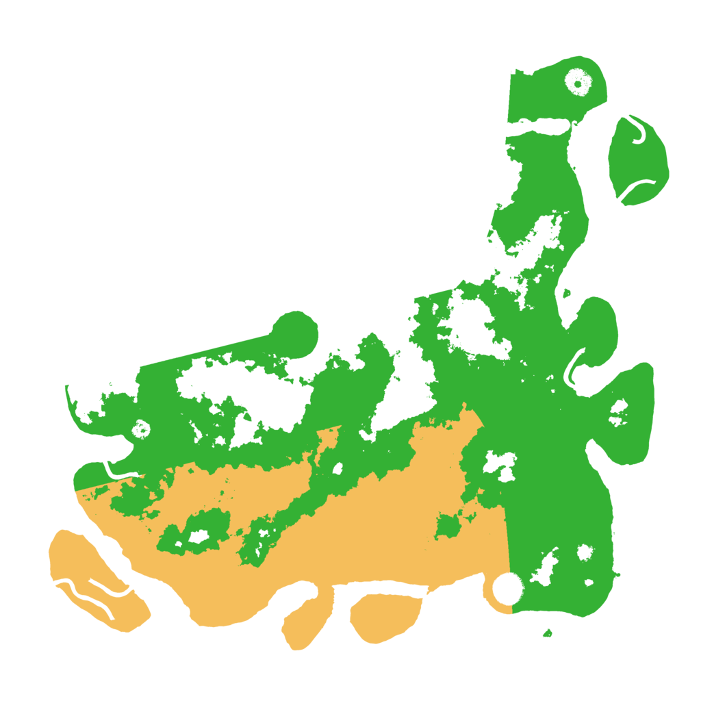 Biome Rust Map: Procedural Map, Size: 4000, Seed: 34678381