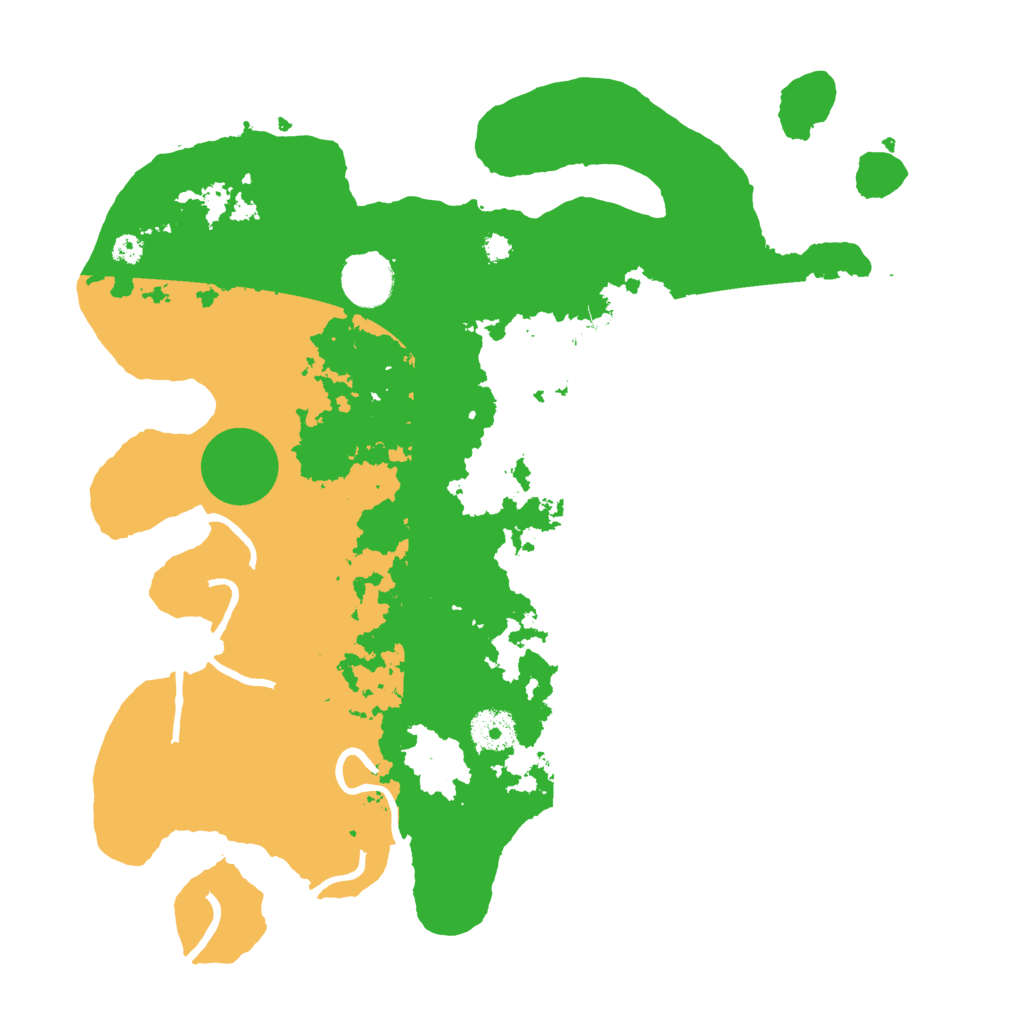 Biome Rust Map: Procedural Map, Size: 3500, Seed: 887097828