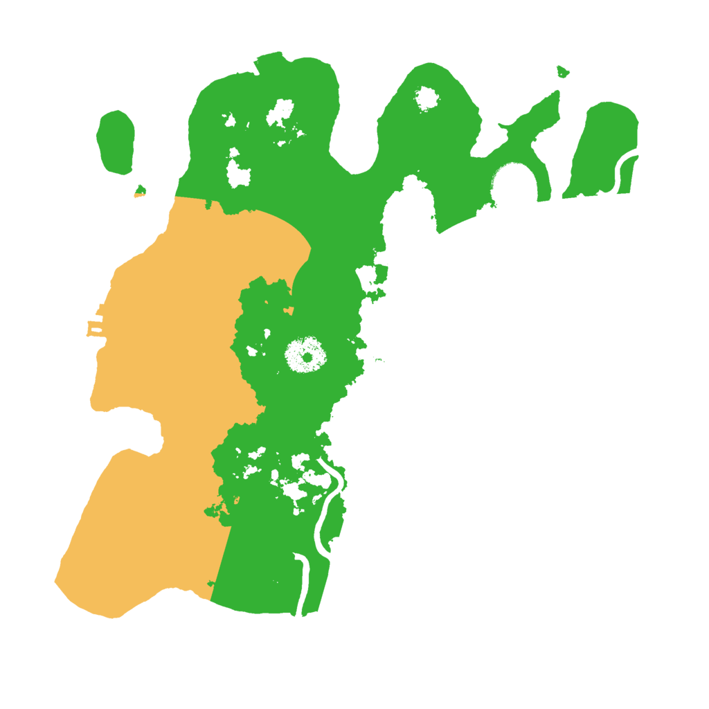 Biome Rust Map: Procedural Map, Size: 2800, Seed: 215