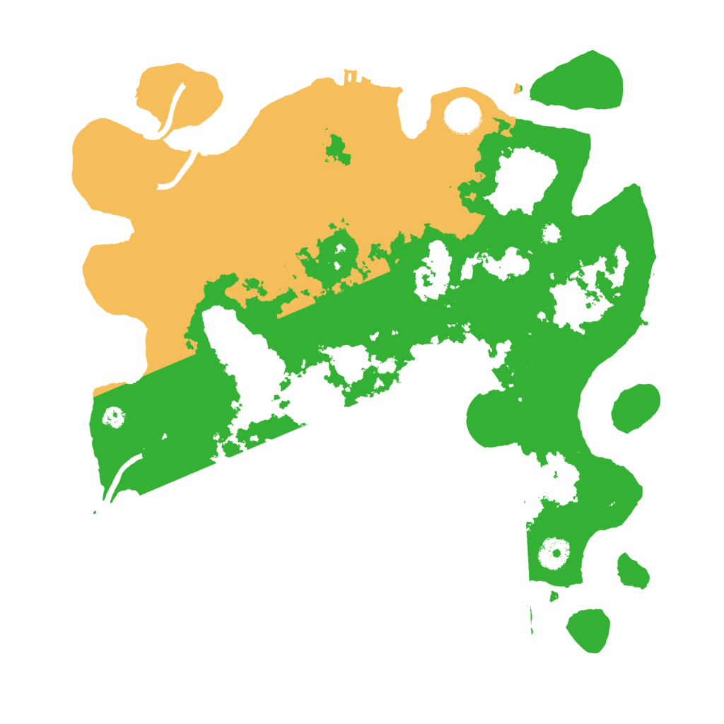 Biome Rust Map: Procedural Map, Size: 3500, Seed: 93473947