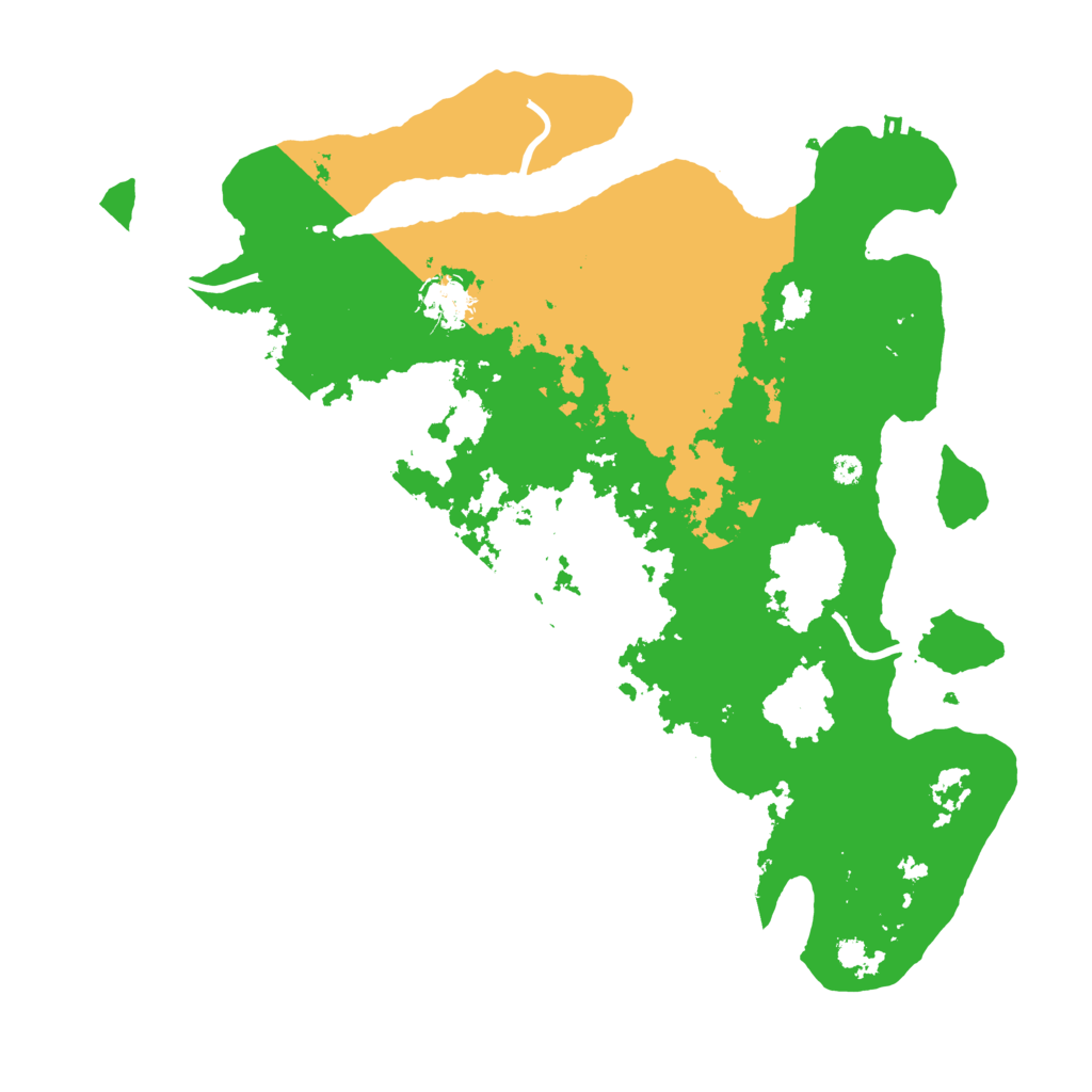 Biome Rust Map: Procedural Map, Size: 3750, Seed: 13371337