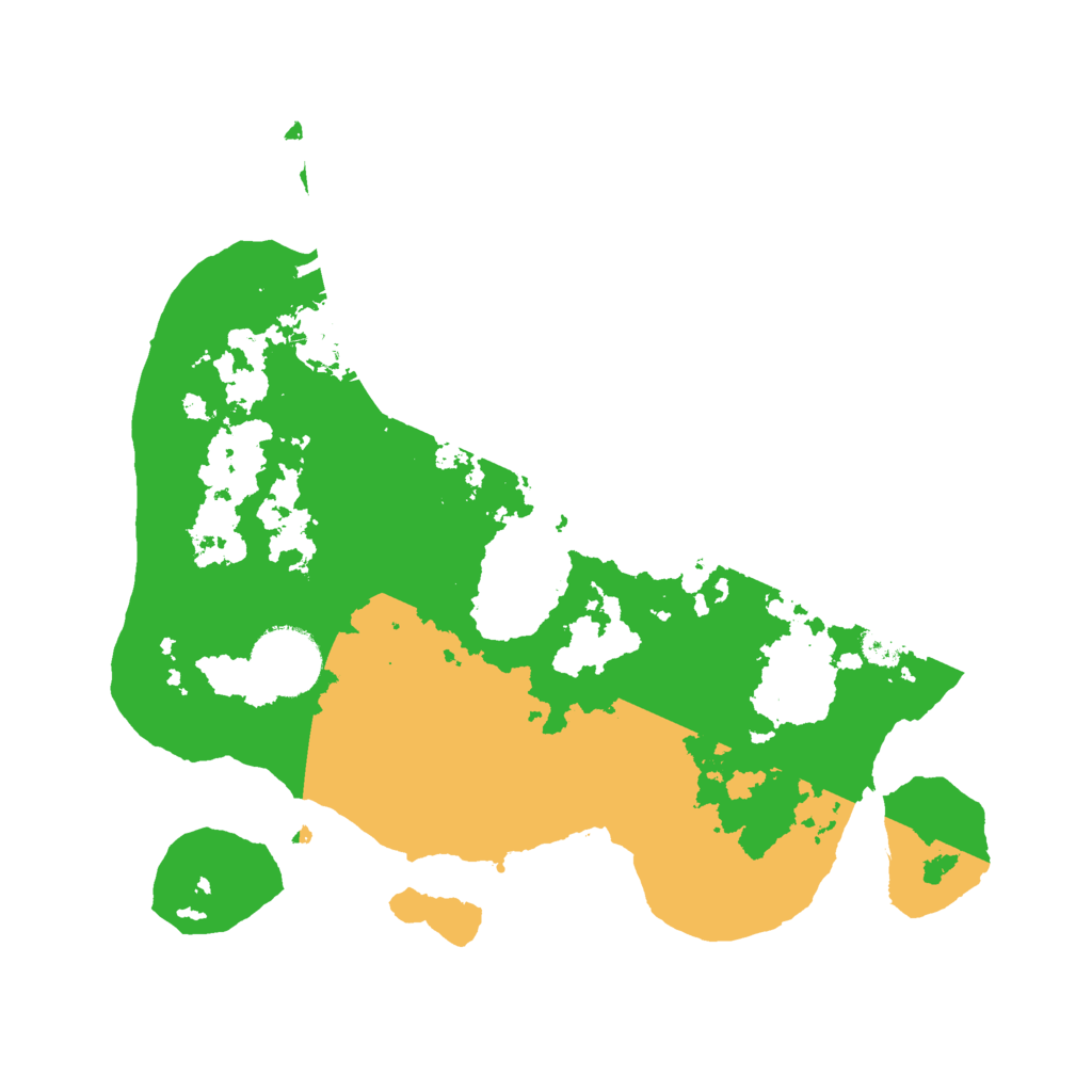 Biome Rust Map: Procedural Map, Size: 2800, Seed: 9764532