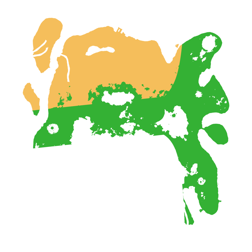 Biome Rust Map: Procedural Map, Size: 3500, Seed: 1833648915