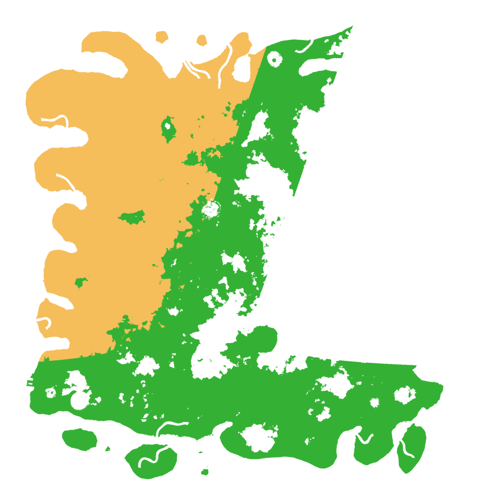 Biome Rust Map: Procedural Map, Size: 5000, Seed: 30638