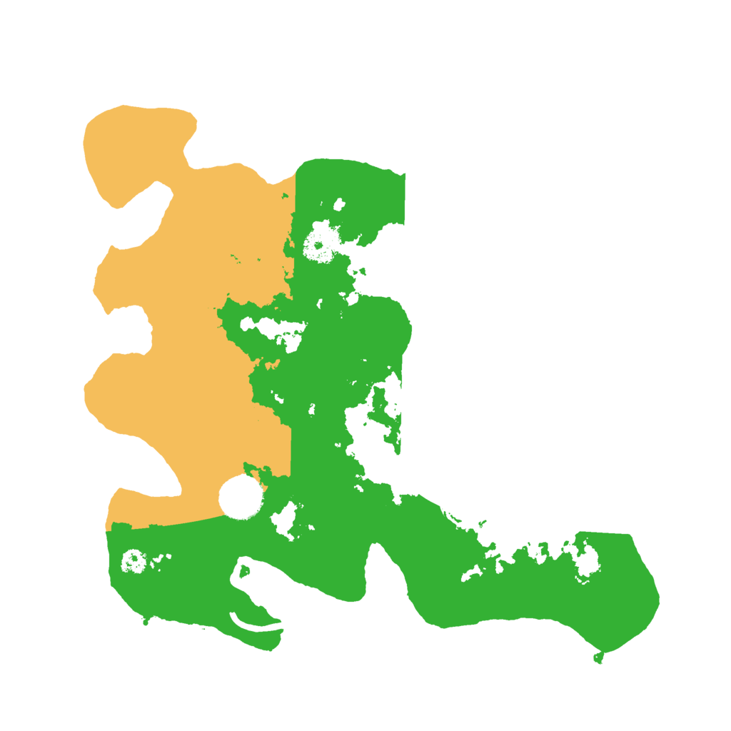 Biome Rust Map: Procedural Map, Size: 3000, Seed: 736814864