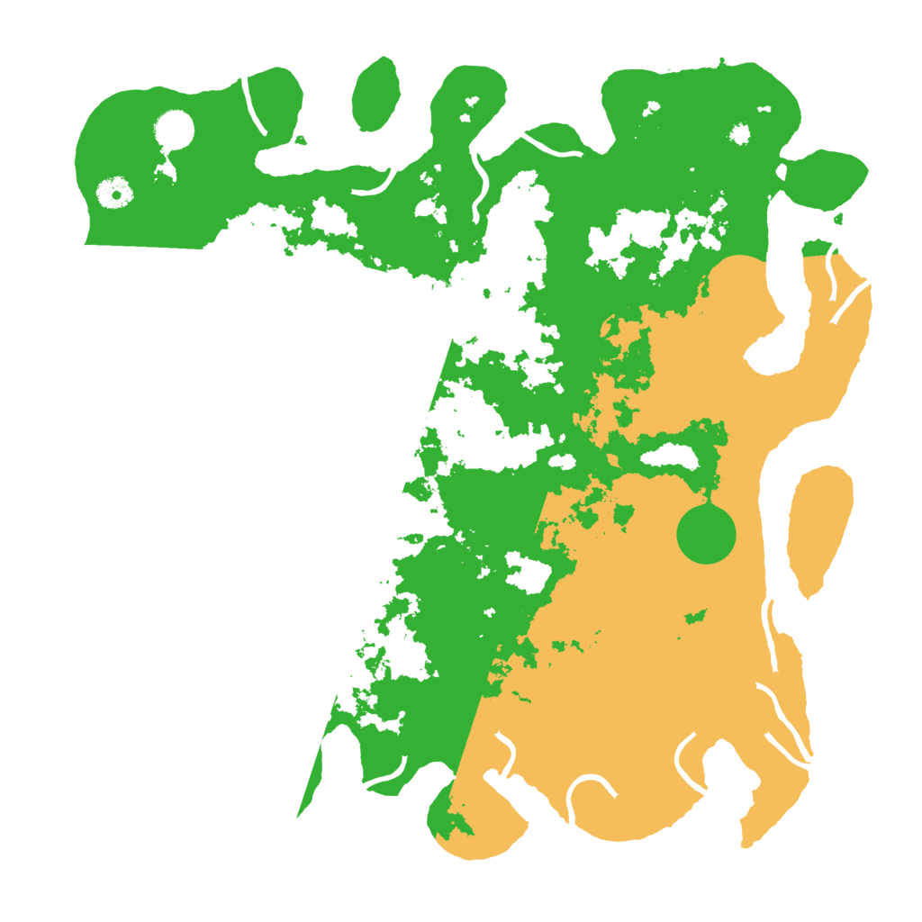 Biome Rust Map: Procedural Map, Size: 4100, Seed: 54842018