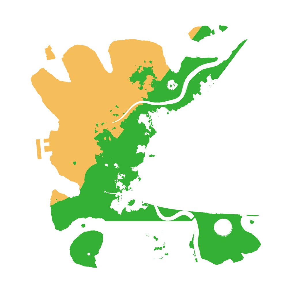 Biome Rust Map: Procedural Map, Size: 3000, Seed: 22045