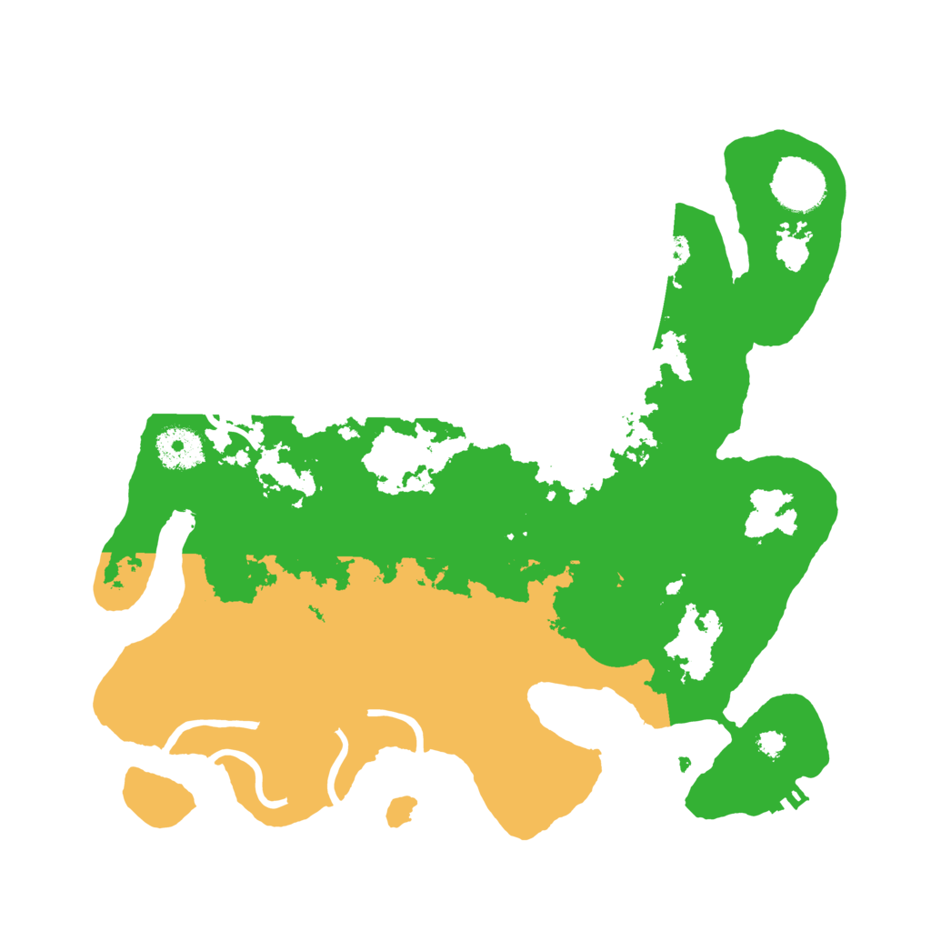 Biome Rust Map: Procedural Map, Size: 3200, Seed: 1542795800