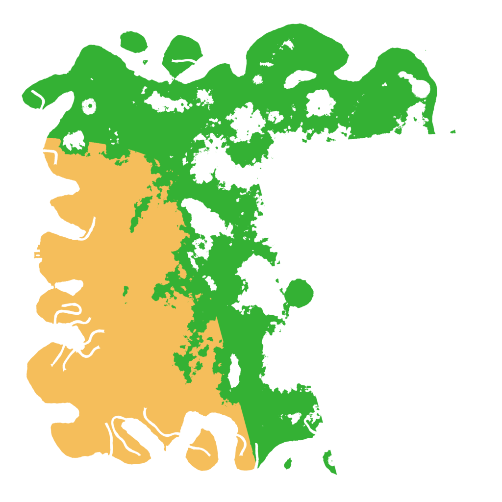 Biome Rust Map: Procedural Map, Size: 5000, Seed: 1274146843