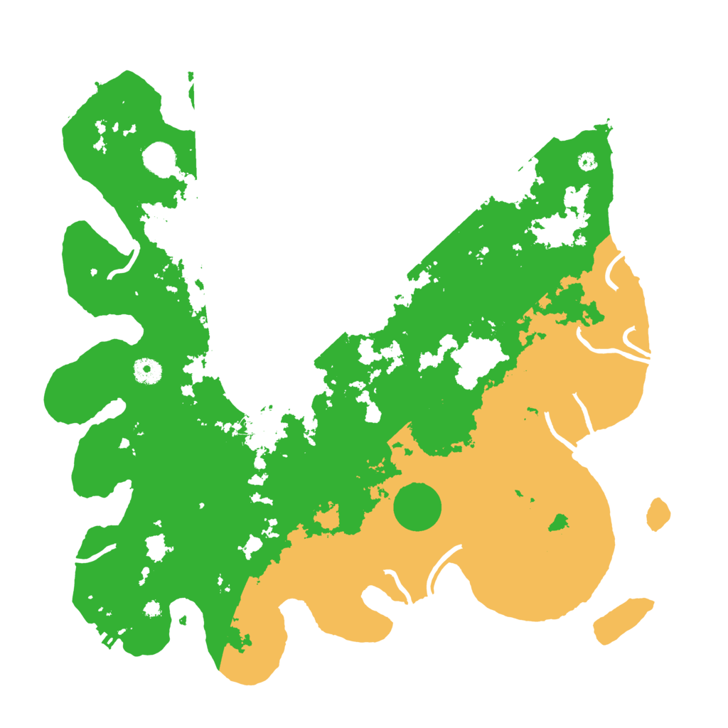 Biome Rust Map: Procedural Map, Size: 4000, Seed: 962648585