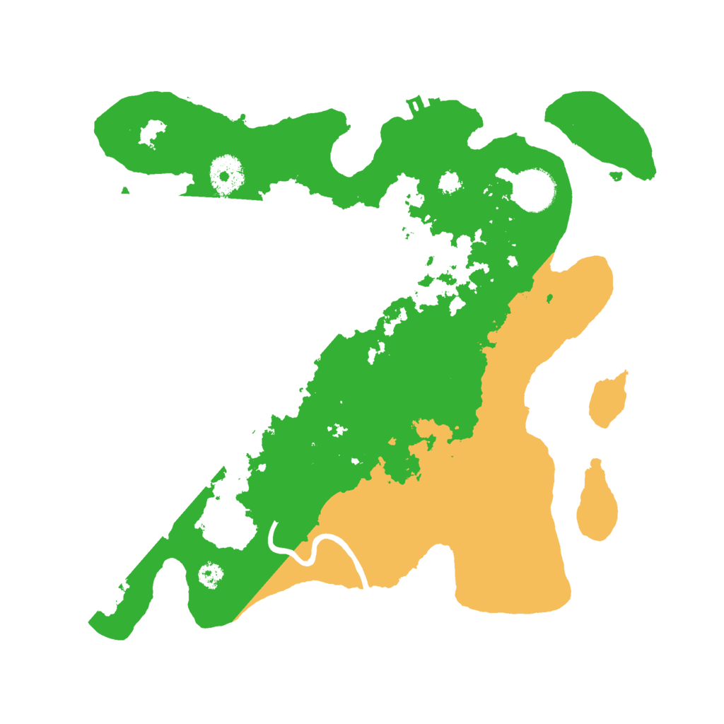 Biome Rust Map: Procedural Map, Size: 3000, Seed: 31946